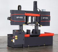 Scie à ruban automatique haute vitesse pour acier et aluminium avec système de tension mécanique durable pour la découpe