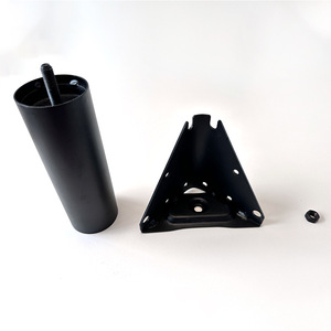 Furniture Leg Stainless Steel Straight <b>Frame</b> Tripod Heavy Duty Bed Support - Product Image 2