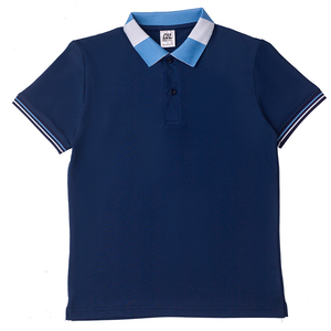 Polo en coton premium avec col en tricot côtelé, manches courtes, coupe moderne, adapté à l'image de marque d'entreprise ou à un usage quotidien décontracté - Product Image 1