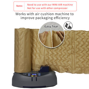 <span class=keywords><strong>Film</strong></span> à bulles d'air en papier MINI AIR 320 mm 100 % biodégradable et recyclable, emballage de rembourrage en kraft pour videurs d'espace - Product Image 3
