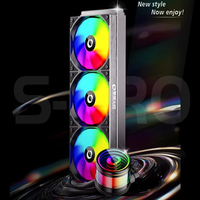 ZeroMaster 360mm ARGB coloré liquide refroidisseur PC radiateur jeu boîtier d'ordinateur refroidissement par eau CPU radiateur Intel ventilateurs refroidissement