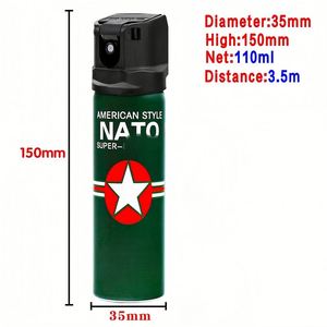 สเปรย์ป้องกันตัวแบบพวงกุญแจ รูปทรงลิปสติก ขวดน้ำหอม ดีไซน์ NATO ขนาด 20 มล. 40 มล. 60 มล. สำหรับผู้หญิง เพื่อความปลอดภัยส่วนบุคคล - Product Image 2