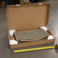 Cama para Gatos de Corcho Natural, Colchón de Corcho Rascable con Marco de Madera, Muebles Ecológicos para Gatos de Interior