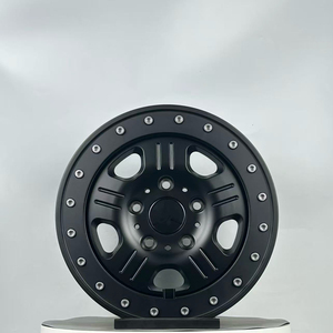 Rines de Aleación Forjada 20x9.0J 5x114.3, Color Negro Satinado, con Beadlock, para Nissan Pathfinder, Mitsubishi Pajero Sport, Personalizados OEM - Product Image 2
