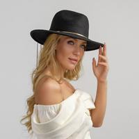NOUVEAU SYHATS 2025 – Chapeau Fedora en feutre 100 % laine australienne avec bordure en cordon doré, large bord, logo personnalisé, OEM disponible