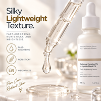 Sérum Visage Exfoliant Doux, Solution Tonifiante pour une Peau Nette, Élimination de l'Acné, Effets Blanchissants et Apaisants