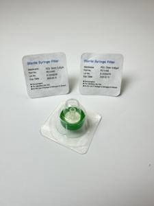 فلتر PTFE، فلتر حقنة PVDF، غشاء فلتر يستخدم لمرة واحدة 13 مم 0.22 ميكرومتر، حامل فلتر الحقنة للمختبر - Product Image 6