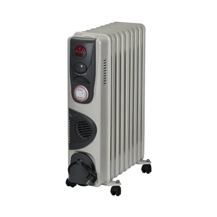 Nieuwe ontwerp comfortabele elektrische hot olie gevulde radiator heater met wielen