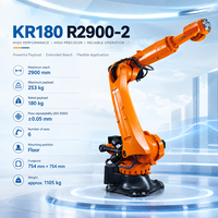 Robot Industri 6 Axis KUKA KR180 R2900-2 Beban Angkut 180kg ±0.05mm Jangkauan 2900mm Lengan Robot untuk Otomatisasi Pabrik Robot Kuka