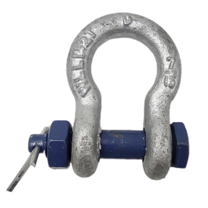 Bán buôn chúng tôi loại thép carbon cung còng 1/4 "đến 4" G2130 mạ kẽm Còng Tay H.D.G. Móc Xích Neo thả - Product Image 1