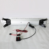 Barra de Luces de Advertencia de Emergencia BIAOCHI de Doble Color (Ámbar/Blanco) de 1.2m para Techo de Vehículo