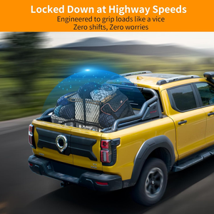 Red de Carga Tenghui DT de Material PP de Alta Resistencia y Elasticidad para Camionetas y SUVs |   Almacenamiento Diario para Autos Extensible de 4x4 Pies y 7x7 Pies - Product Image 2