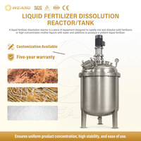 Ventes chaudes : Équipement multifonctionnel en acier inoxydable pour engrais liquides – Cuve de dissolution d'engrais liquides