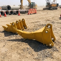 Haoen Vibro-décompacteur à moteur haute résistance à l'abrasion pour excavatrice de construction de 20 tonnes, matériau Q345B+NM400