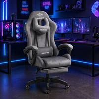 Chaise de jeu personnalisée avec logo OEM, en cuir PU, chaise de gamer confortable avec massage, chaise de bureau pour adultes