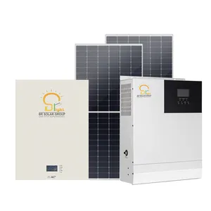 BRソーラーカスタム卸売2kw 3kw 5000ワット家電用太陽エネルギーシステム