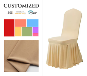 Coprisedia <span class=keywords><strong>Elastico</strong></span> di Lusso Personalizzato all'Ingrosso Blu Viola Copertura in Pelle per Sedia da Pedicure Copricuscini per Matrimonio - Product Image 1