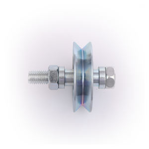 Rueda Universal de Zinc Galvanizado de Alta Resistencia <span class=keywords><strong>con</strong></span> Ranura <span class=keywords><strong>para</strong></span> Herrajes de Puertas Correderas y Rodillo de Máquina - Product Image 5