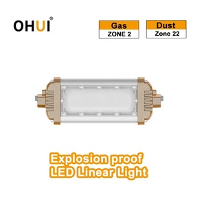 ไฟ LED แบบเส้นกันระเบิด 20W 30W โคมไฟกันระเบิดแบบแถบ <span class=keywords><strong>ป</strong></span>้องกันการกัดกร่อน ไฟส่องสว่างกันระเบิดสำหรับโซน 2 - Product Image 3
