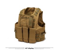 Gilet tactique amphibie de sécurité pour activités de plein air, équipement de protection, en stock, pour le jeu PUBG, modèle Cross-border Real Wild