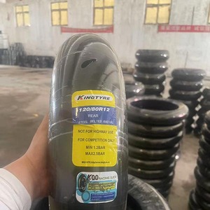 Neumático Radial para Motocicleta KINGTYRE 120/70ZR17 Slick |   Neumático Deportivo Sin Cámara con Aro de Acero para Rueda Delantera, Venta al Por Mayor de Fábrica - Product Image 5