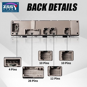 Regulador de elevación delantera izquierda 15883429, interruptor elevador de ventanilla eléctrica para coche, interruptor regulador de Ventanilla de coche para Hummer H2 2003-2006 - Product Image 3