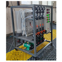 220-V-Elektrodialyse-Meerwasserentsalzungsmaschine im Labormaßstab mit 1 Jahr Garantie 2 l/Stunde Produktivität 2 kW Leistung