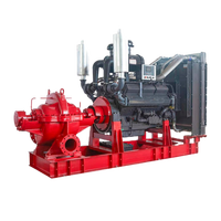 Système d'incendie à levage élevé à alimentation double (Diesel/Électrique) à grand débit, pompe d'urgence, personnalisable, support OEM, directement de l'usine