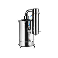 Système de distillation d'eau en acier inoxydable 304 automatique commercial pompe à pression 220V 1 an pour la production d'eau pure