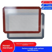 Tapis de cuisson en silicone antiadhésif Sugar Art, résistant aux hautes températures, respirant, confortable, épaisseur 0,7 mm, pour biscuits et pâtisseries