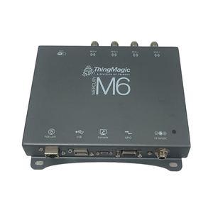 <span class=keywords><strong>Thingmagic</strong></span> Mercury6(M6) ISO18000-6B/6C/6D 4 채널 UHF 레인 <span class=keywords><strong>RFID</strong></span> 리더 AEI/ATA 철도 내부 트랙 프로토콜 - Product Image 1