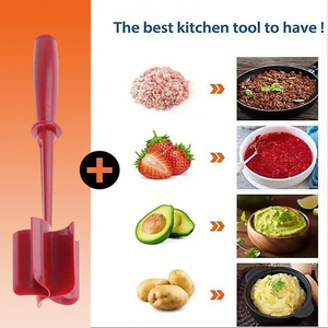 Utensilio de Cocina para Picar Carne, Resistente al Calor, Antiadherente, para Hamburguesas y Papas, Venta al Por Mayor - Product Image 5