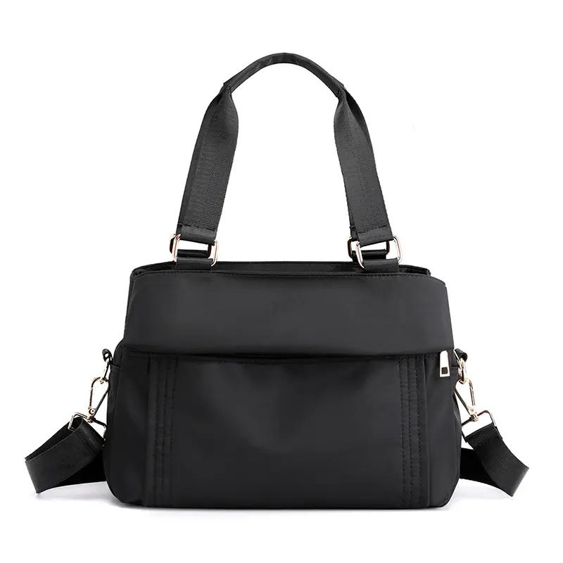 Fashionable and versatile large capacity handbag, new casual women's bag, Oxford cloth single shoulder multi-layer shoulder bag