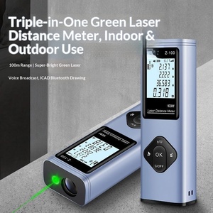 Nuevo Telémetro Láser Industrial, <span class=keywords><strong>Medidor</strong></span> de Distancia de 60m, Resistente al Agua, Precisión de 2mm, Batería de Litio Recargable, Medición Digital - Product Image 3