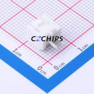 WAFER-HA2.54-2PZZ Wire-to-Board Pin Header Through hole Component (THT),P=2.5mm Connector 1x2P 2.5mm Through Hole XHB - Product Image 2