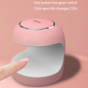 Lámpara de Uñas LED <span class=keywords><strong>UV</strong></span> Portátil de 18W, Kit de Gel para Manicura, Secador de Uñas Mini con Carga USB para Esmalte de Uñas - Product Image 3