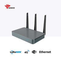 Alto rendimiento 8 canales Wifi / 4G / Ethemet Long Range Standard Lorawan Protocol Gateway Lpwan Lora Dispositivos de baja potencia