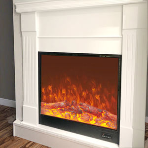 Chimenea eléctrica hecha <span class=keywords><strong>en</strong></span> EE. UU. con montaje <span class=keywords><strong>en</strong></span> pared Wi-Fi Acabado <span class=keywords><strong>en</strong></span> madera natural Control remoto Tipo de enchufe AU/US-Piezas de repuesto - Product Image 6