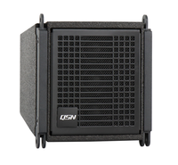 Système de haut-parleurs en ligne compact actif N1 DSP pour les performances mobiles de taille moyenne à petite