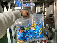 Machine d'emballage verticale Weeshine WPV350 à plusieurs têtes de pesage pour biscuits et snacks en sachets plastiques