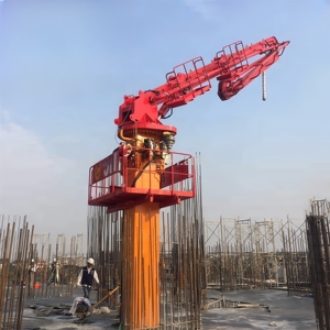 Pluma Distribuidora de Hormigón Autotrepante Hidráulica de 28m 32m 33m 36m de Suministro de Fábrica JIUHE para Construcción - Product Image 4