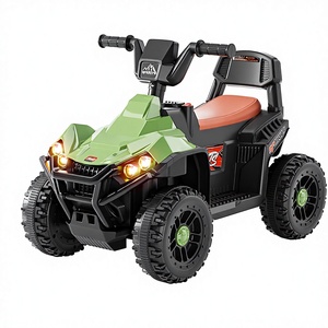 Mobil Buggy Pantai Listrik Plastik Bertenaga Baterai untuk Anak-Anak dengan Lampu LED, Musik, Roda Busa, Mainan Tunggang untuk Balita Usia 2-7 Tahun - Product Image 2