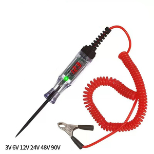 Probador de Circuitos Automotrices Skyearth, Probador de Voltaje de 6-24 V, Lápiz Probador de Plástico, Herramienta de Diagnóstico Eléctrico para Automóviles, Prueba de Circuitos Universal - Product Image 2