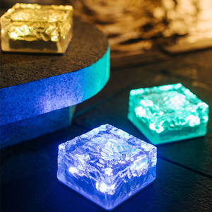 Outdoor <b>Solar</b> Lamp Waterproof Courtyard Landscape Decoration <b>Solar</b> Powered Led <b>Light</b> <b>Solar</b> Ice <b>Brick</b> <b>Light</b> - Product Image 1