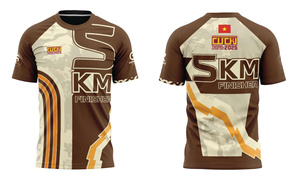 T-shirt de course personnalisé pour le sport, matière 95% coton 5% élasthanne, vente en gros, fabrication au Vietnam - Product Image 2