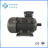Moteur triphasé 1,5 CV 1,1 kW 4 pôles IEC, conception NEMA B, usine de moteurs locale chinoise, prix bas, haute qualité, TEFC