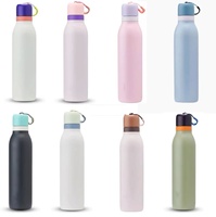 Termo Deportivo de Acero Inoxidable 304 de 24 oz con Logotipo Personalizado OM010, Botella de Agua Aislada al Vacío de Grado Alimenticio, Aislamiento Térmico de 6 a 12 Horas