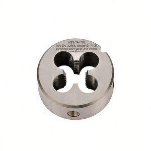 Macho de roscar redondo UNC HSS TA1703 DIN EN 22568 Tolerancia B 7105 con punta corregida para roscado - Product Image 2