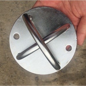 Placa de soporte para yoga en forma de X de acero inoxidable 304/316 para hamaca, saco de arena, accesorios de fitness TRX - Product Image 1