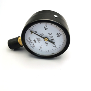 เกจวัดแรงดันแบบเติมน้ำมัน 0~200Psi สแตนเลสสตีล <span class=keywords><strong>1</strong></span>/<span class=keywords><strong>4</strong></span>" NPT หน้าปัดขนาด 2.5 นิ้ว ได้รับการรับรอง WOG สำหรับน้ำ/น้ำมัน/อากาศ แบบยึดด้านล่าง ผลิตในจีน - Product Image 6